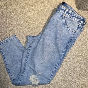 Retro acid washed Gap skinny jeans